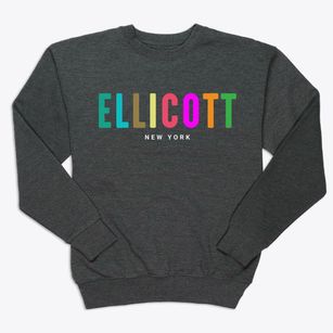 Ellicott New York Color Pop Premium Crewneck Sweatshirt