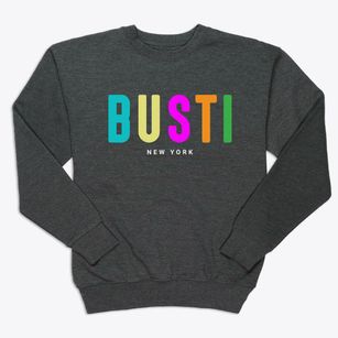 Busti New York Color Pop Premium Crewneck Sweatshirt