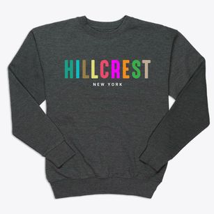 Hillcrest New York Color Pop Premium Crewneck Sweatshirt