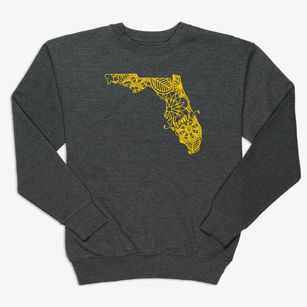  Florida Mandala Premium Crewneck Sweatshirt