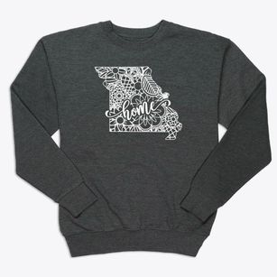  Missouri Mandala Premium Crewneck Sweatshirt