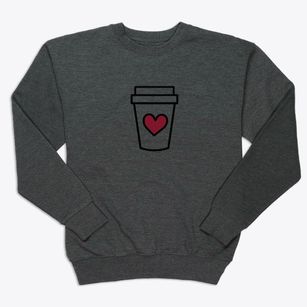   Coffee Cup Premium Crewneck Sweatshirt