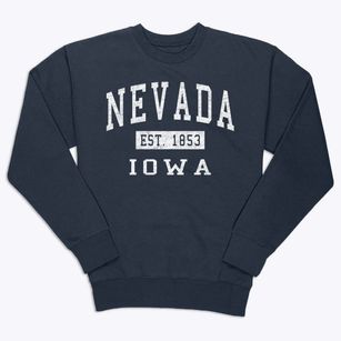 Nevada Iowa Classic Established Premium Crewneck Sweatshirt