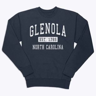 Glenola North Carolina Classic Established Premium Crewneck Sweatshirt