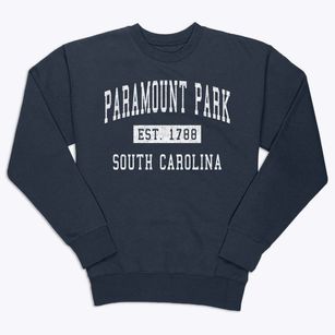Paramount Park South Carolina Classic Established Premium Crewneck Sweatshirt