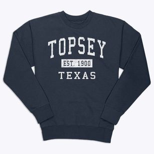 Topsey Texas Classic Established Premium Crewneck Sweatshirt