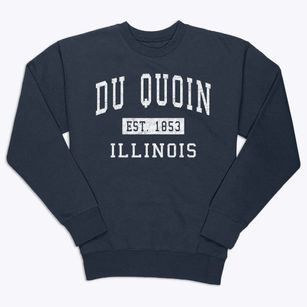 Du Quoin Illinois Classic Established Premium Crewneck Sweatshirt