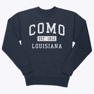 Como Louisiana Classic Established Premium Crewneck Sweatshirt
