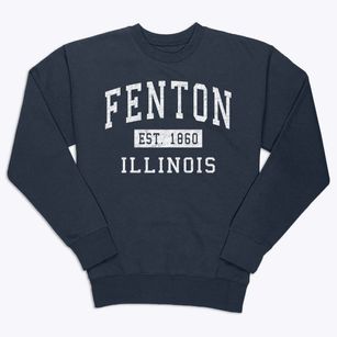 Fenton Illinois Classic Established Premium Crewneck Sweatshirt
