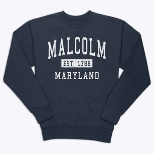 Malcolm Maryland Classic Established Premium Crewneck Sweatshirt