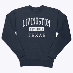 Livingston Texas Classic Established Premium Crewneck Sweatshirt
