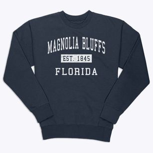 Magnolia Bluffs Florida Classic Established Premium Crewneck Sweatshirt