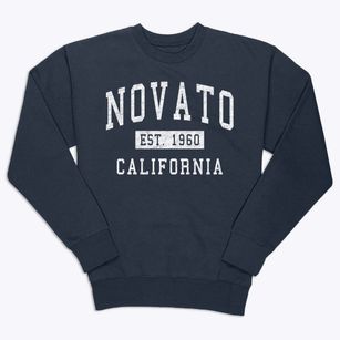 Novato California Classic Established Premium Crewneck Sweatshirt