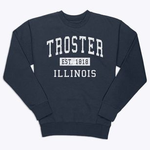Troster Illinois Classic Established Premium Crewneck Sweatshirt