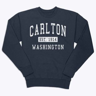 Carlton Washington Classic Established Premium Crewneck Sweatshirt