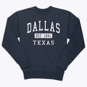 Dallas Texas Classic Established Premium Crewneck Sweatshirt