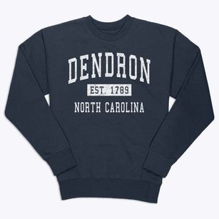 Dendron North Carolina Classic Established Premium Crewneck Sweatshirt