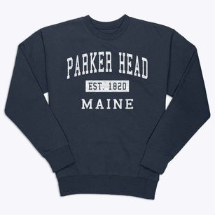 Parker Head Maine Classic Established Premium Crewneck Sweatshirt