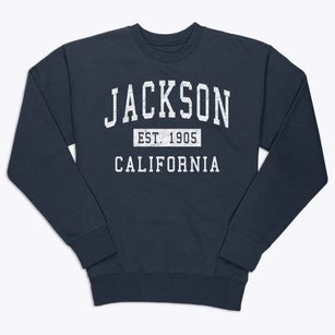 Jackson California Classic Established Premium Crewneck Sweatshirt