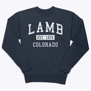 Lamb Colorado Classic Established Premium Crewneck Sweatshirt