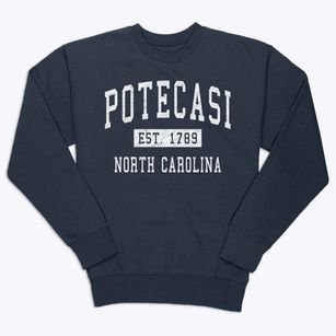 Potecasi North Carolina Classic Established Premium Crewneck Sweatshirt