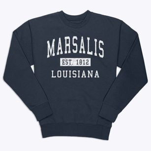 Marsalis Louisiana Classic Established Premium Crewneck Sweatshirt
