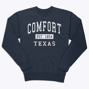 Comfort Texas Classic Established Premium Crewneck Sweatshirt
