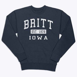 Britt Iowa Classic Established Premium Crewneck Sweatshirt