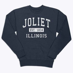 Joliet Illinois Classic Established Premium Crewneck Sweatshirt
