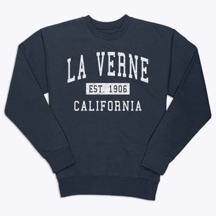 La Verne California Classic Established Premium Crewneck Sweatshirt
