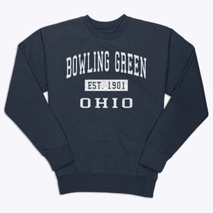 Bowling Green Ohio Classic Established Premium Crewneck Sweatshirt