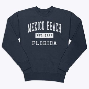 Mexico Beach Florida Classic Established Premium Crewneck Sweatshirt