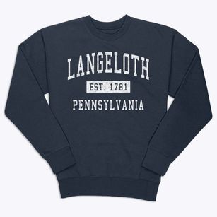 Langeloth Pennsylvania Classic Established Premium Crewneck Sweatshirt
