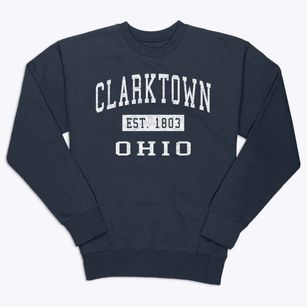 Clarktown Ohio Classic Established Premium Crewneck Sweatshirt