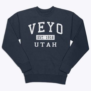 Veyo Utah Classic Established Premium Crewneck Sweatshirt