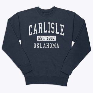 Carlisle Oklahoma Classic Established Premium Crewneck Sweatshirt