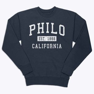 Philo California Classic Established Premium Crewneck Sweatshirt