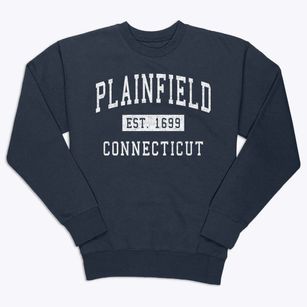 Plainfield Connecticut Classic Established Premium Crewneck Sweatshirt