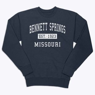 Bennett Springs Missouri Classic Established Premium Crewneck Sweatshirt