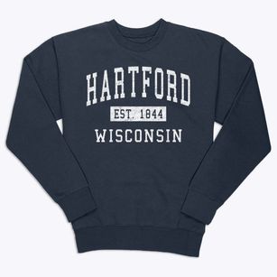 Hartford Wisconsin Classic Established Premium Crewneck Sweatshirt