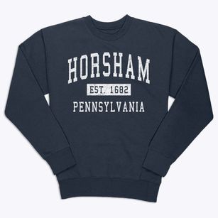 Horsham Pennsylvania Classic Established Premium Crewneck Sweatshirt