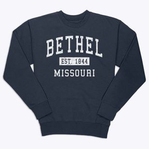 Bethel Missouri Classic Established Premium Crewneck Sweatshirt