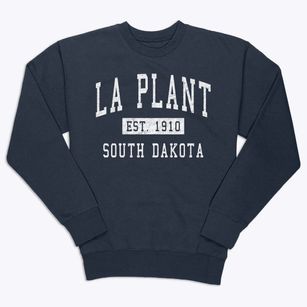 La Plant South Dakota Classic Established Premium Crewneck Sweatshirt
