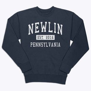 Newlin Pennsylvania Classic Established Premium Crewneck Sweatshirt