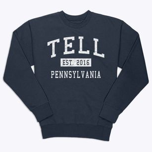 Tell Pennsylvania Classic Established Premium Crewneck Sweatshirt