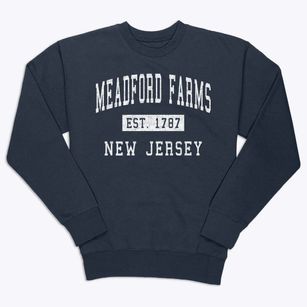 Meadford Farms New Jersey Classic Established Premium Crewneck Sweatshirt
