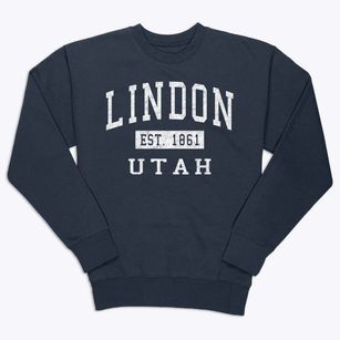 Lindon Utah Classic Established Premium Crewneck Sweatshirt
