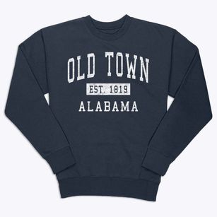 Old Town Alabama Classic Established Premium Crewneck Sweatshirt
