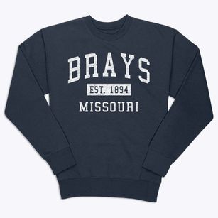 Brays Missouri Classic Established Premium Crewneck Sweatshirt