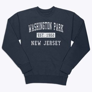 Washington Park New Jersey Classic Established Premium Crewneck Sweatshirt